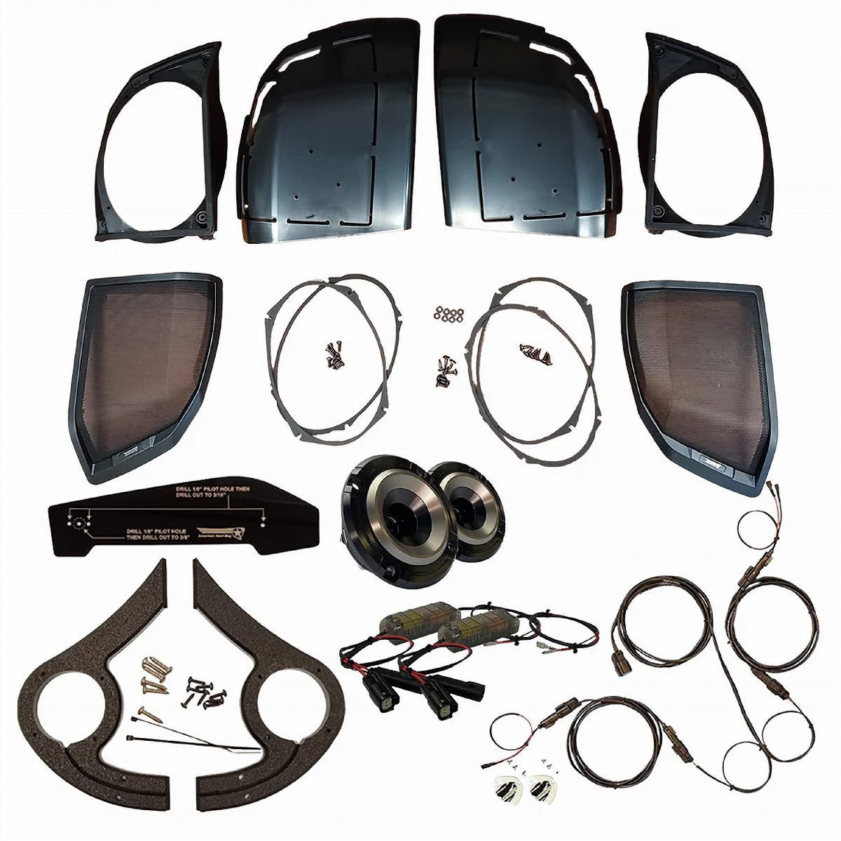 AMERICAN HARD BAG 6X9" SADDLE BAG CUT IN KIT FOR 2024-UP HARLEY (IP-24-LIDKIT) - image 7