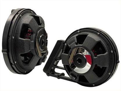 AMERICAN HARD BAG LEFT SIDE 10" WOOFER MOUNTING KIT FOR SADDLEBAGS 1998 THROUGH CURRENT YEAR (IP-AP100-L)