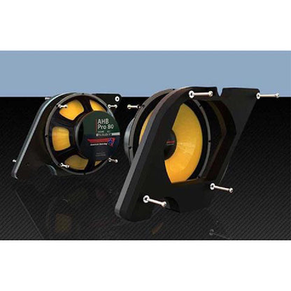 AMERICAN HARD BAG LEFT & RIGHT SIDE 8" SADDLEBAG SPEAKER ADAPTER KIT (IP-AP80-LR)