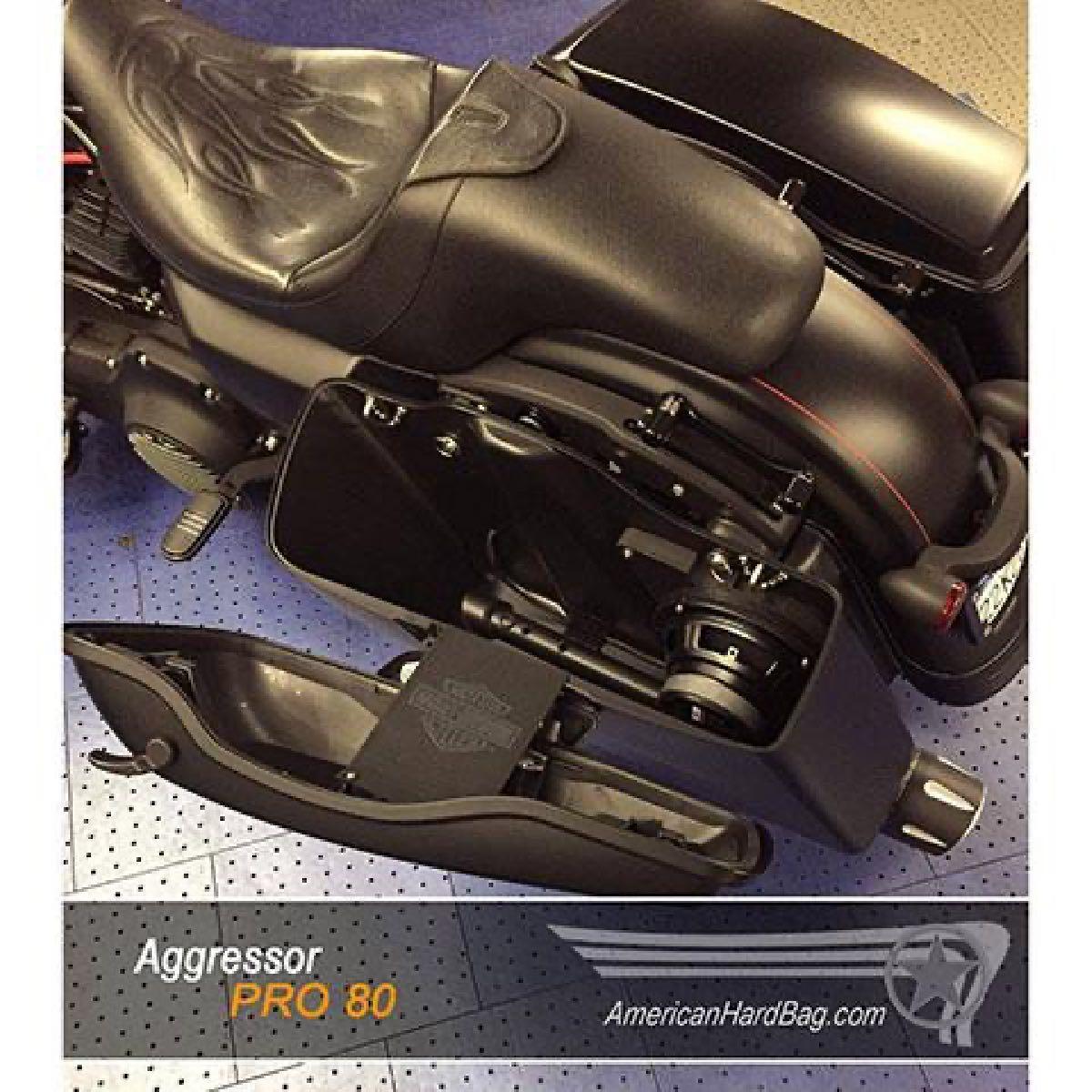 AMERICAN HARD BAG LEFT & RIGHT SIDE 8" SADDLEBAG SPEAKER ADAPTER KIT (IP-AP80-LR)