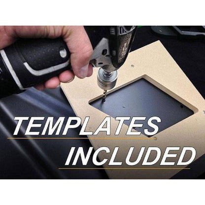 AMERICAN HARD BAG LEFT & RIGHT SIDE 8" SADDLEBAG SPEAKER ADAPTER KIT (IP-AP80-LR)