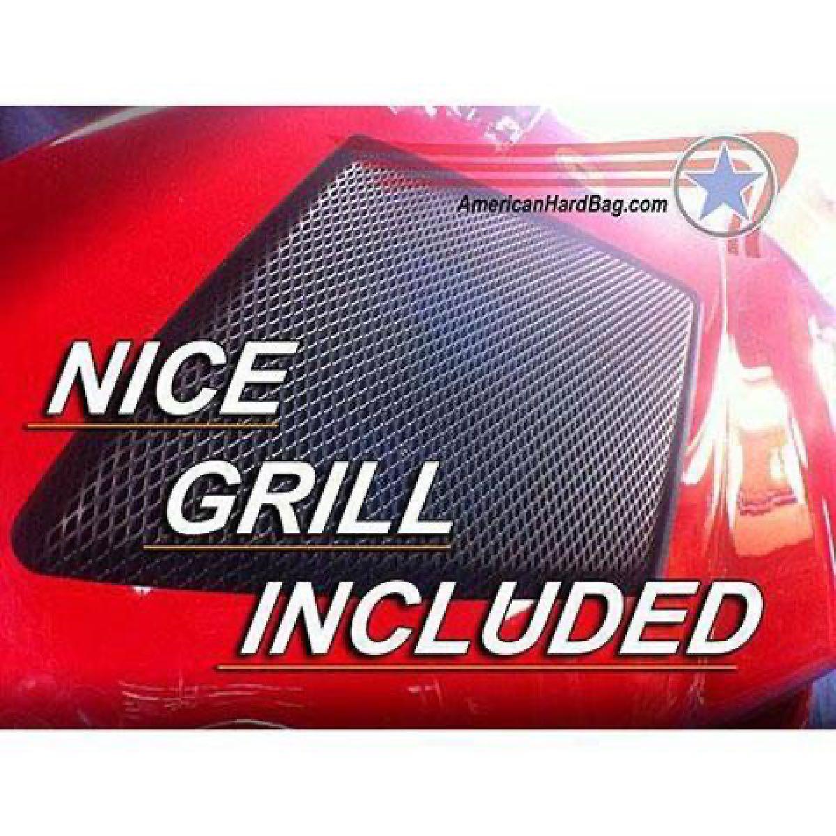 AMERICAN HARD BAG LEFT & RIGHT SIDE 8" SADDLEBAG SPEAKER ADAPTER KIT (IP-AP80-LR)
