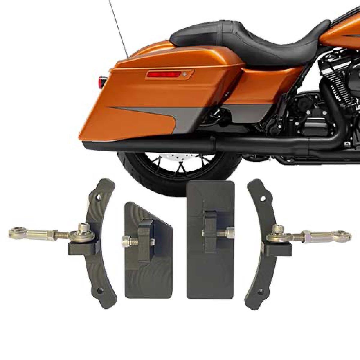 AMERICAN HARD BAG LEFT & RIGHT SIDE UNIVERSAL SADDLEBAG SUBWOOFER BRACE (IP-Brace-l/R)