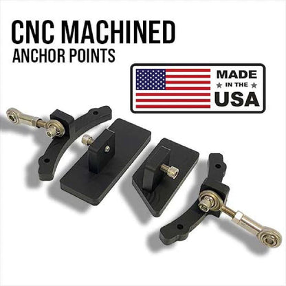 AMERICAN HARD BAG LEFT & RIGHT SIDE UNIVERSAL SADDLEBAG SUBWOOFER BRACE (IP-Brace-l/R)