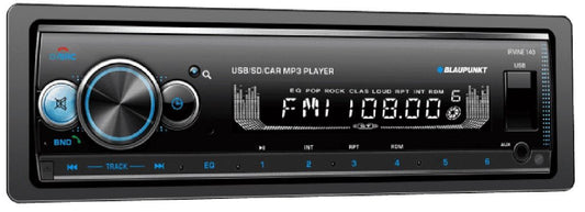 BLAUPUNKT SINGLE DIN MECHLESS WITH BLUETOOTH (IRVINE140)