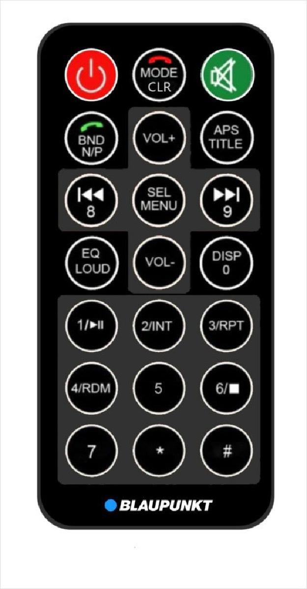 BLAUPUNKT SINGLE DIN MECHLESS WITH BLUETOOTH (IRVINE140)