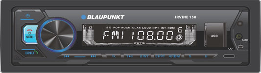 BLAUPUNKT SINGLE DIN MECHLESS WITH BLUETOOTH (IRVINE 150)