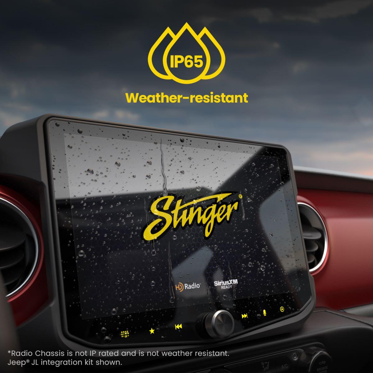 STINGER 10.1" WITH WIRELESS APPLE CARPLAY AND ANDROID AUTO WITH MUCH MORE (IX210)