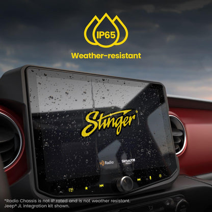 STINGER 10.1" WITH WIRELESS APPLE CARPLAY AND ANDROID AUTO WITH MUCH MORE (IX210)