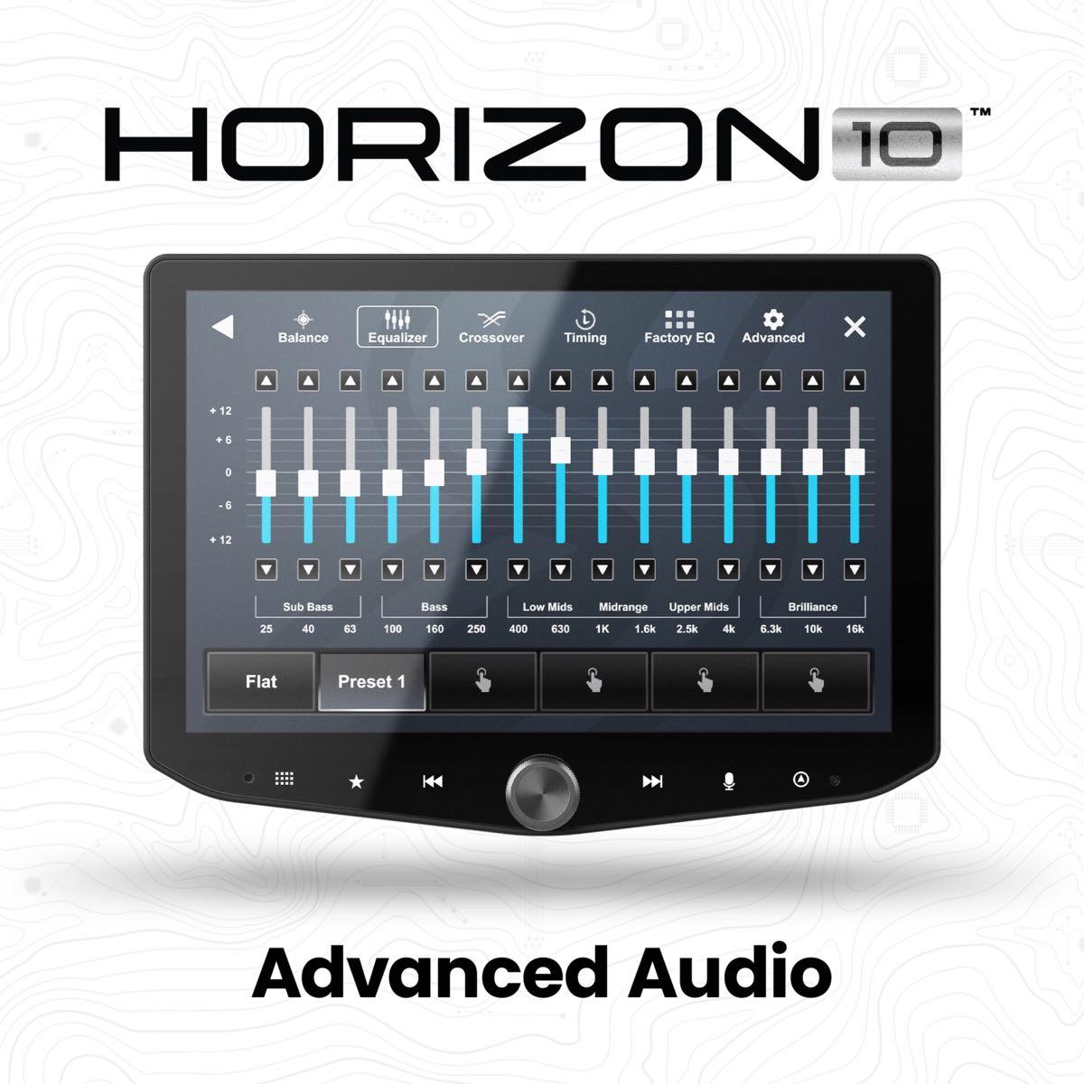 STINGER 10.1" WITH WIRELESS APPLE CARPLAY AND ANDROID AUTO WITH MUCH MORE (IX210)