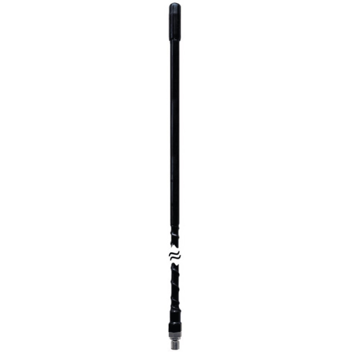 PROCOMM 1000 WATT FIBERGLASS WHIP 2' WHITE (JBC200W)