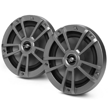 JBL 6.5" MARINE COAXIAL SPEAKER, GREY (JBLMARSPKST6GRYAM)