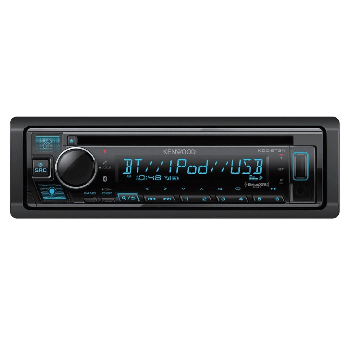 KENWOOD AM/FM/CD W/BLUETOOTH & USB (KDCBT34)
