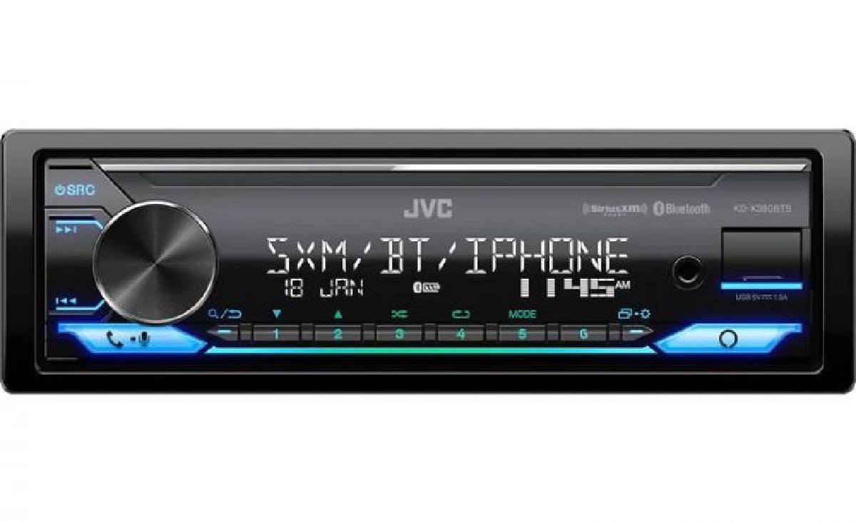 JVC SINGLE DIN STREAMING DJ DIGITAL MEDIA RECEIVER W/ BLUETOOTH (KD-X380BTS)
