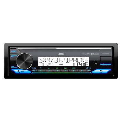 JVC SINGLE DIN MECHLESS POWER SPORTS AM/FM WITH BLUETOOTH (KDX38MBS)