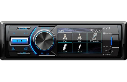 JVC SINGLE DIN MECHLESS POWER SPORTS AM/FM 3" COLOR SCREEN BLUETOOTH (KD-X560BT)