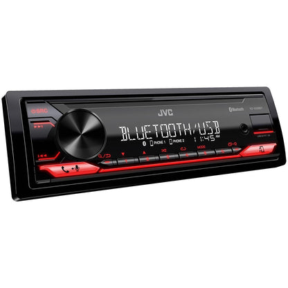 JVC SINGLE DIN MECHLESS WITH BLUETOOTH USB (KDXD28BT)