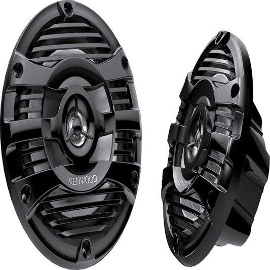 KENWOOD 6.5" 150 WATT 2 WAY MARINE SPEAKER BLACK (KFC1653MRB)
