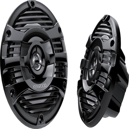 KENWOOD 6.5" 150 WATT 2 WAY MARINE SPEAKER BLACK (KFC1653MRB)