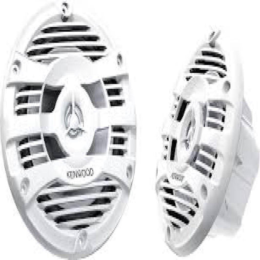 KENWOOD 6.5" 150 WATT 2 WAY MARINE SPEAKER WHITE (KFC1653MRW)