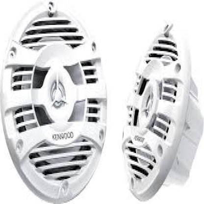 KENWOOD 6.5" 150 WATT 2 WAY MARINE SPEAKER WHITE (KFC1653MRW)