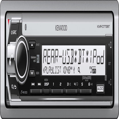 KENWOOD MARINE RADIO W/BLUETOOTH & SIRIUSXM (KRMD772BT)