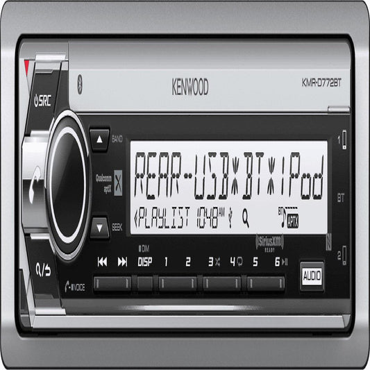 KENWOOD MARINE RADIO W/BLUETOOTH & SIRIUSXM (KRMD772BT)