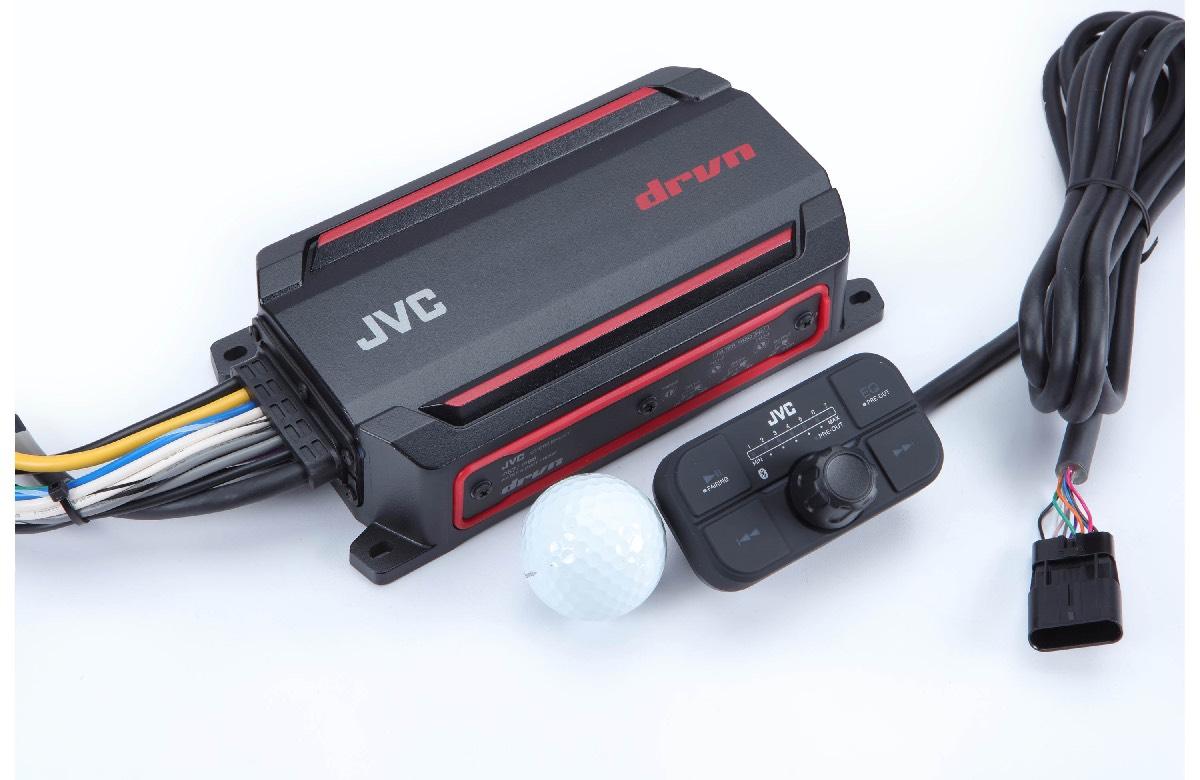 JVC 300 WATT 4 CHANNEL POWER SPORTS BLUETOOTH AMPLIFIER (KS-DR2104DBT)
