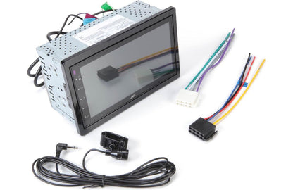 JVC 6.75 DOUBLE DIN MECHLESS ANDROID SCREEN MIRRORING (KW-M180BT)