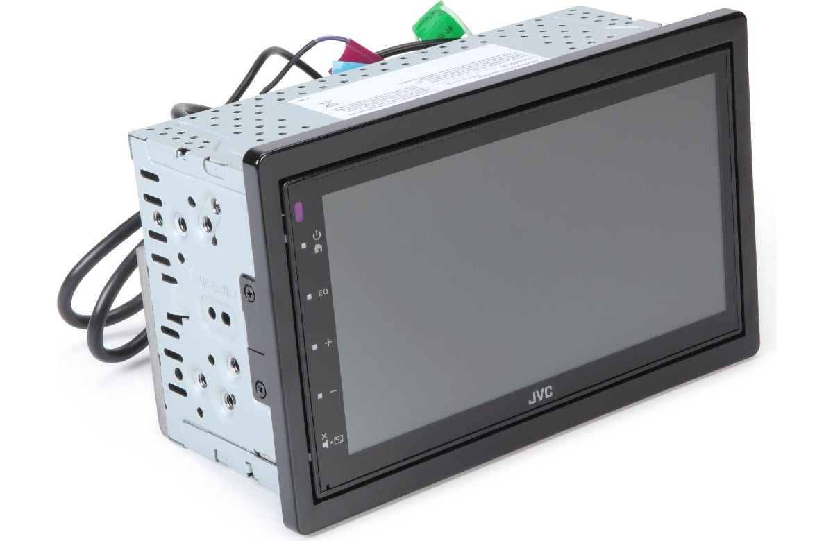 JVC 6.75 DOUBLE DIN MECHLESS ANDROID SCREEN MIRRORING (KW-M180BT)