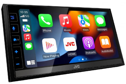 JVC 6.8" MECHLESS WITH APPLE CARPLAY & ANDROID AUTO, BLUETOOTH, USB (KWM780BT)