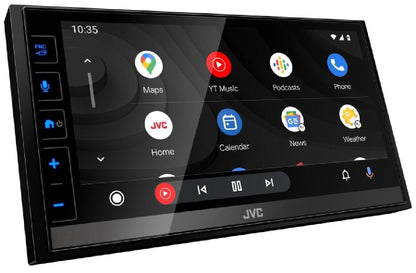 JVC 6.8" MECHLESS WITH APPLE CARPLAY & ANDROID AUTO, BLUETOOTH, USB (KWM780BT)