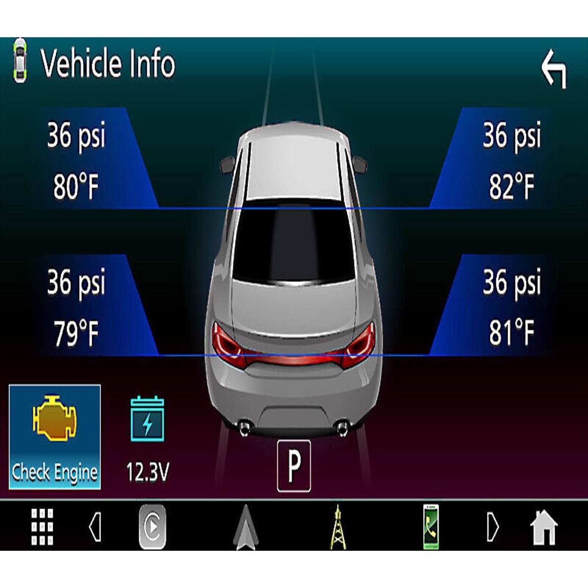 JVC DOUBLE DIN MECHLESS 6.8" WITH WIRELESS APPLE CAR PLAY & ANDROID AUTO (KWM875BW)