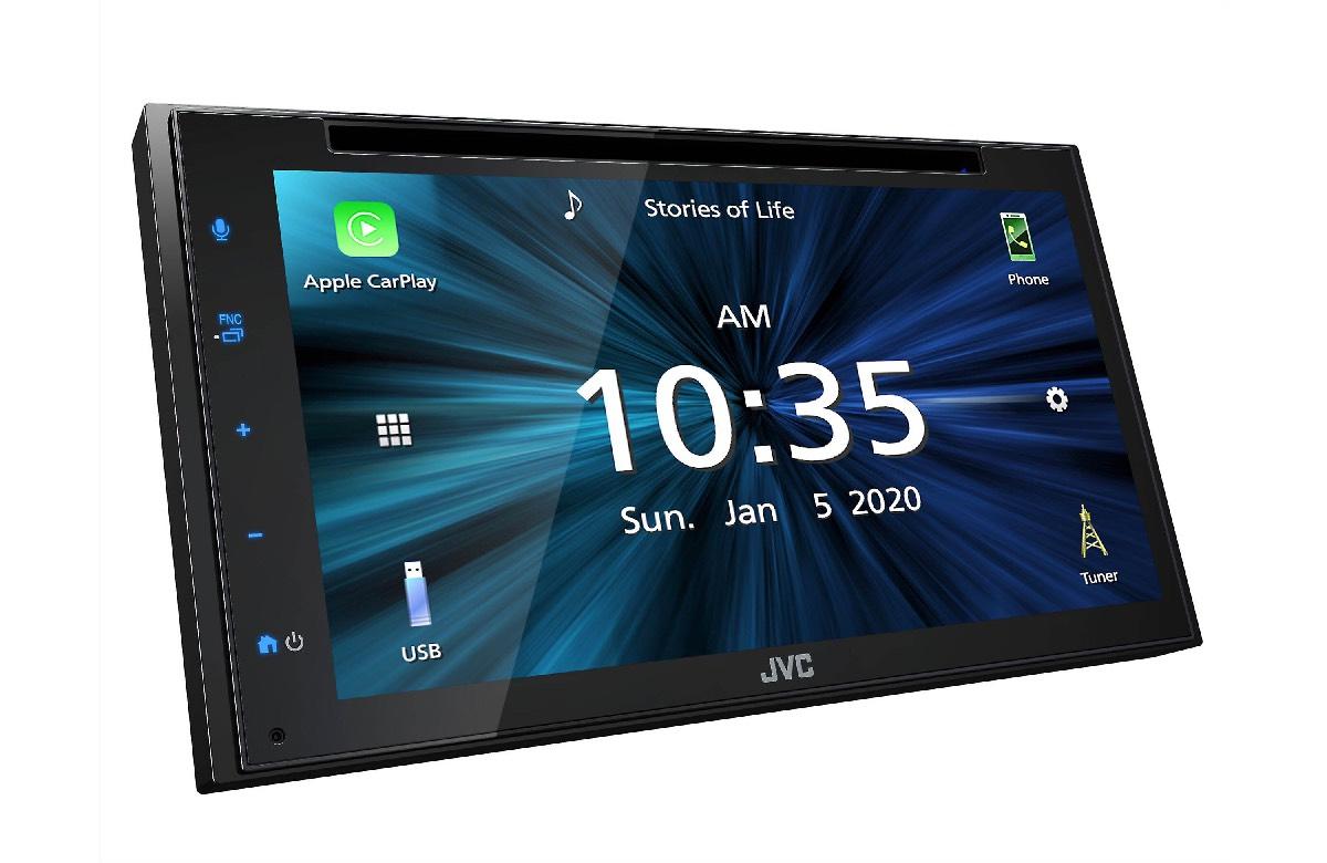 JVC 6.8" AM/FM/CD/DVD W/APPLE CARPLAY & ANDROID AUTO (KW-V660BT)