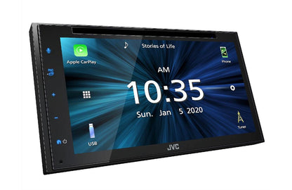 JVC 6.8" AM/FM/CD/DVD W/APPLE CARPLAY & ANDROID AUTO (KW-V660BT)