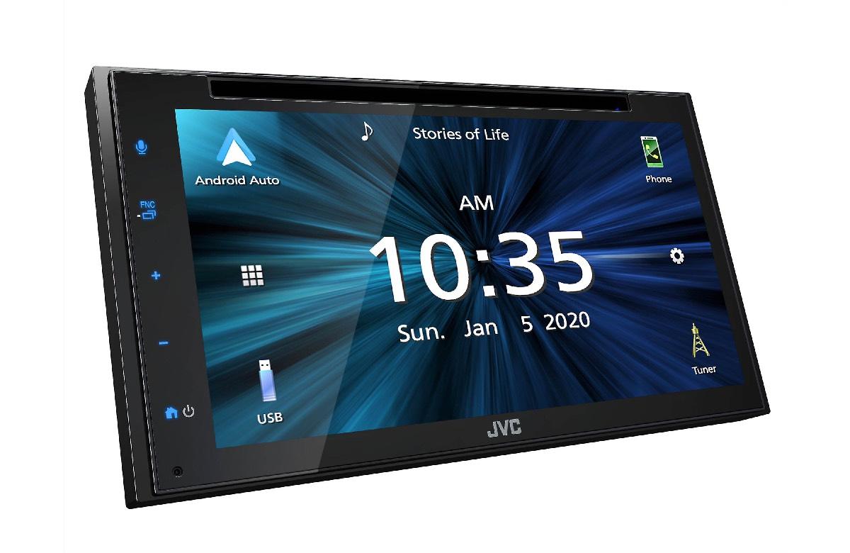 JVC 6.8" AM/FM/CD/DVD W/APPLE CARPLAY & ANDROID AUTO (KW-V660BT)