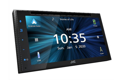 JVC 6.8" AM/FM/CD/DVD W/APPLE CARPLAY & ANDROID AUTO (KW-V660BT)