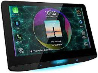 JVC MECHLESS 10.1" WITH WIRELESS APPLE CARPLAY & ANDROID AUTO (KW-Z1000W)
