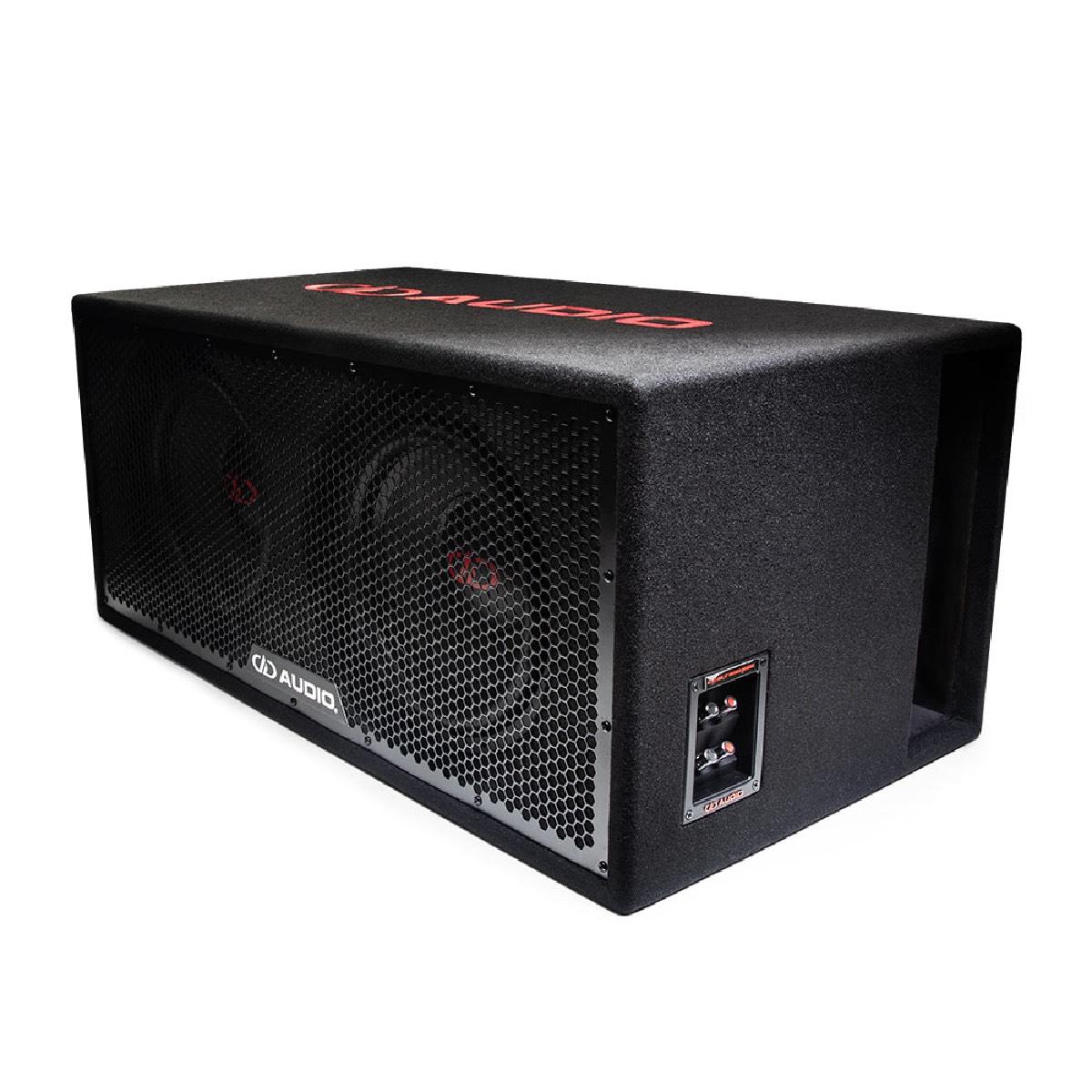 DD AUDIO DUAL 12" 2000 WATT LOADED ENCLOSURE (LE-512.2)
