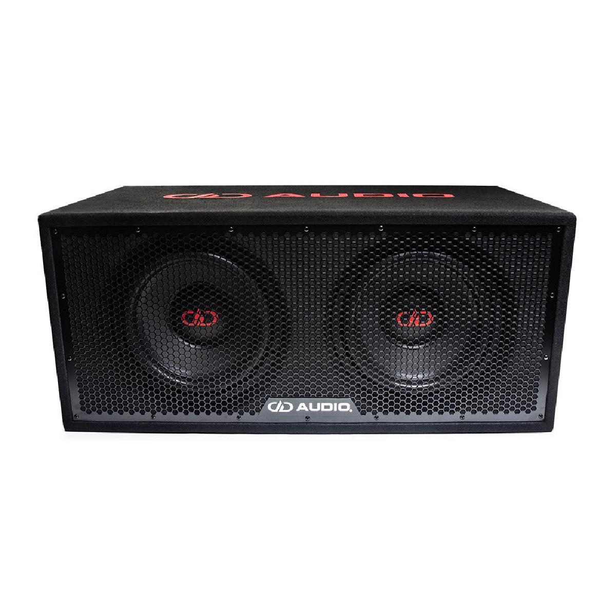 DD AUDIO DUAL 12" 2000 WATT LOADED ENCLOSURE (LE-512.2)