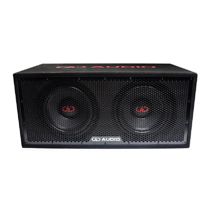 DD AUDIO DUAL 12" 2000 WATT LOADED ENCLOSURE (LE-512.2)