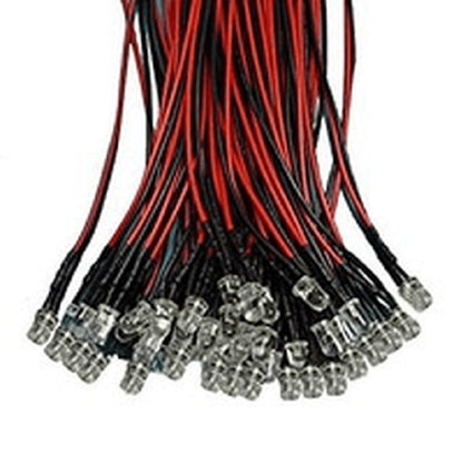 LED LIGHTS FOR METERS & RADIOS 3MM BLUE 10 PACK (LED3B)