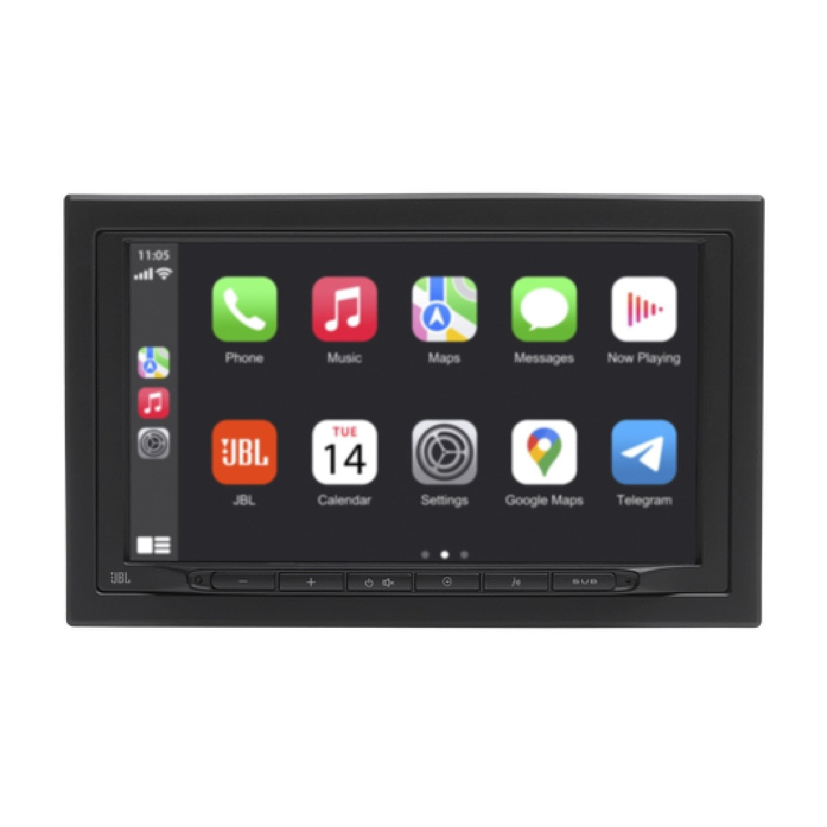 JBL AM/FM MECHLESS 7" WITH WIRELESS APPLE CAPLAY AND ANDROID AUTO (LEGEND700)