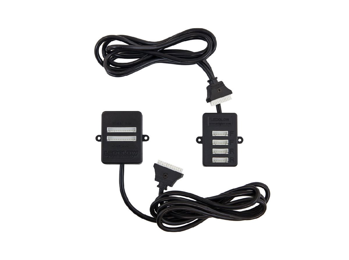 LED GLOW MILLION COLOR JUNCTION CABLE FOR WHEEL WELL AND UNDERBODY KIT (LU-A-WW-M-JC)