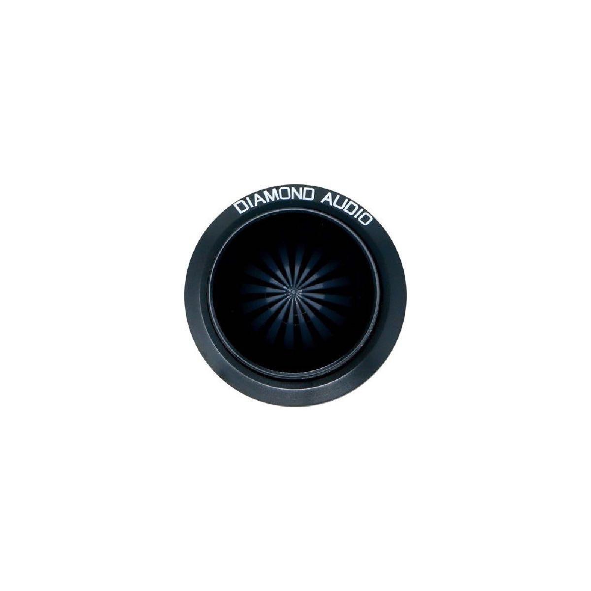 DIAMOND AUDIO MOTOR-SPORT 100 WATT 1" COMPRESSION HORN TITANIUM DOME TWEETER PAIR PACKED (M1SRT)