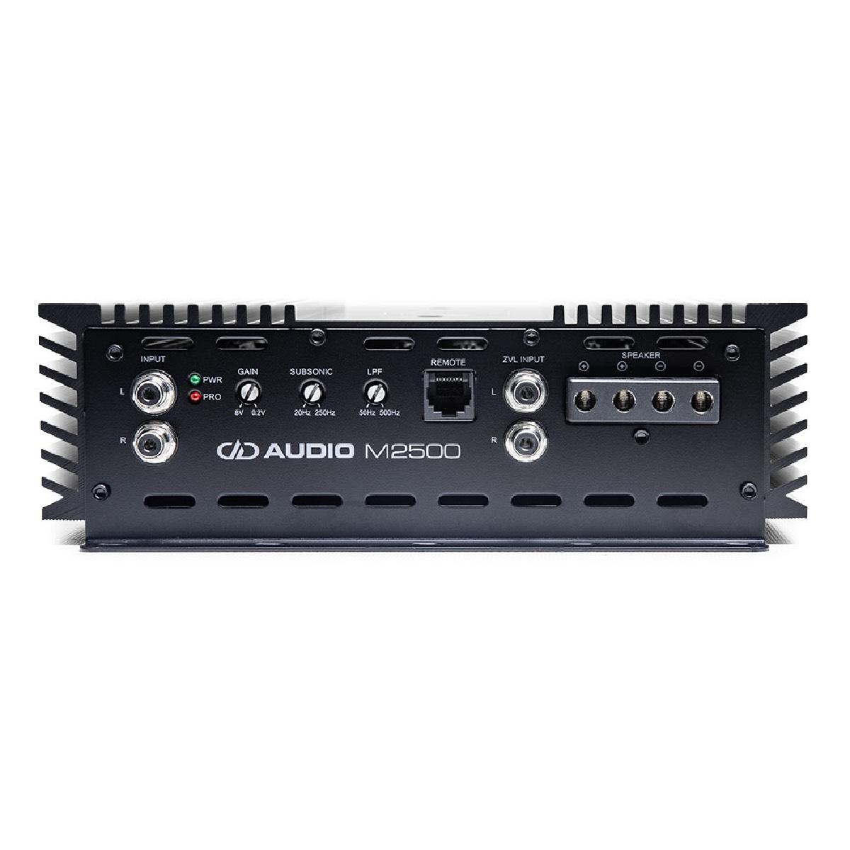 DD AUDIO M SERIES 2500 WATT MONO BLOCK AMPLIFIER (M2500)
