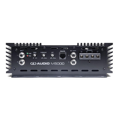 DD AUDIO 1 X 5000W @ 1 OHM MONO BLOCK AMPLIFIER (M5000)