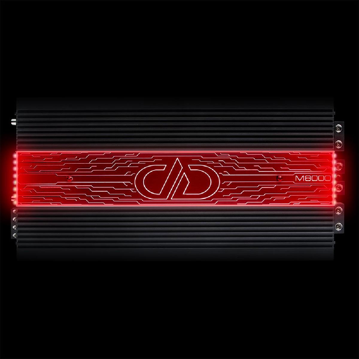DD AUDIO 1 X 8000W @ 1 OHM MONO BLOCK AMPLIFIER (M8000)