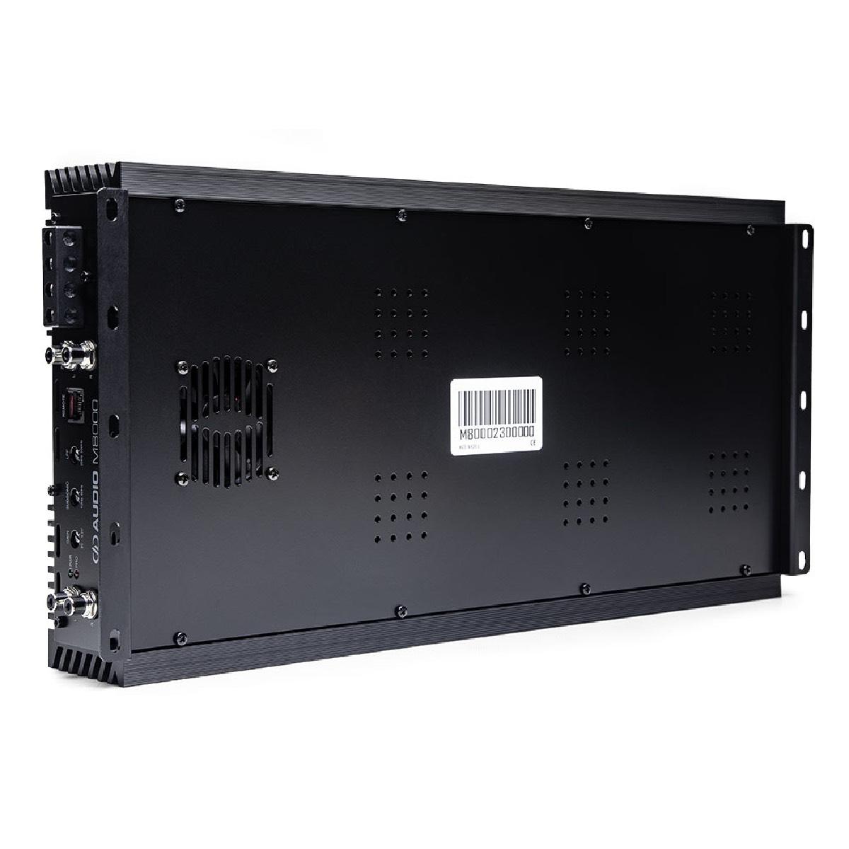 DD AUDIO 1 X 8000W @ 1 OHM MONO BLOCK AMPLIFIER (M8000)