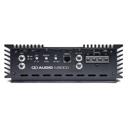 DD AUDIO 1 X 8000W @ 1 OHM MONO BLOCK AMPLIFIER (M8000)
